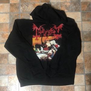 Mayhem Hoodie, Black Metal Hoodie, Metal Hoodie